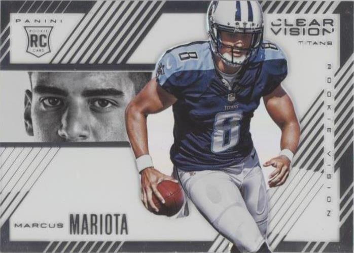 Panini Clear Vision Marcus Mariota 2015 #RV-2