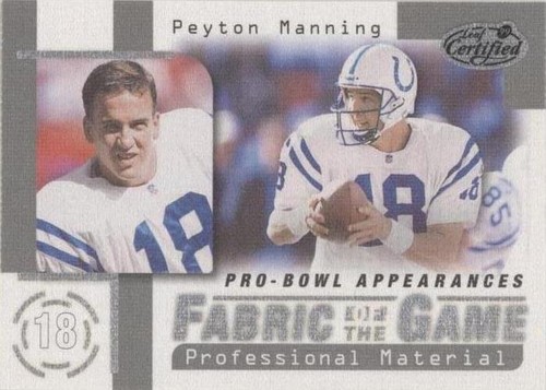 1999 Leaf Certified Peyton Manning #FG22