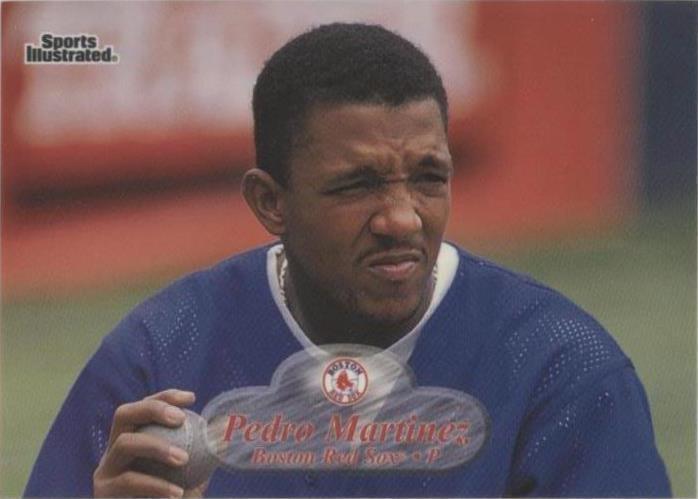 Fleer Pedro Martinez Baseball Boston Red Sox Sports Trading Fleer Pedro Martinez Baseball Boston Red Sox Sports Trading