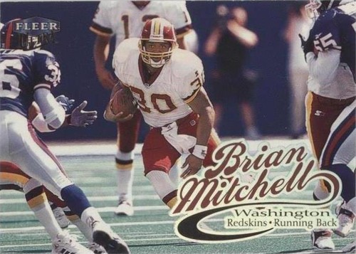 1999 Fleer Ultra Brian Mitchell #40