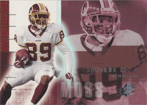 2006 SPx Santana Moss #89