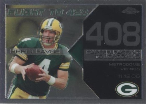 2008 Topps Chrome Brett Favre #BFC-408