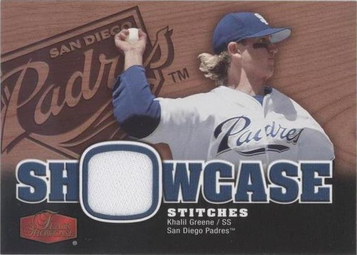 2006 Flair Showcase - Khalil Greene #SS-GR
