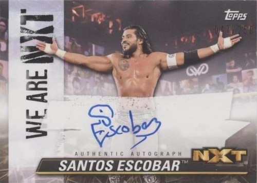 2021 Topps WWE NXT - Santos Escobar #A-SE