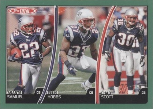 2007 Topps Total Asante Samuel Chad Scott Ellis Hobbs #145