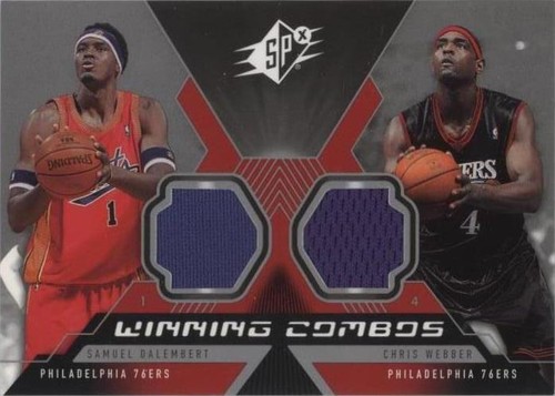 2005-06 SPx - Chris Webber/Samuel Dalembert #WC-DW
