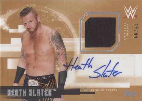 2017 Topps WWE Undisputed - Heath Slater #UAR-HS