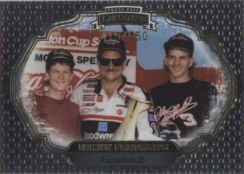 2009 Press Pass Legends - Dale Earnhardt Dale Earnhardt Jr. Kerry Earnhardt #FP13