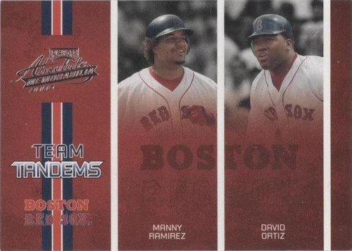 2005 Playoff Absolute Memorabilia - David Ortiz Manny Ramirez #TT-17