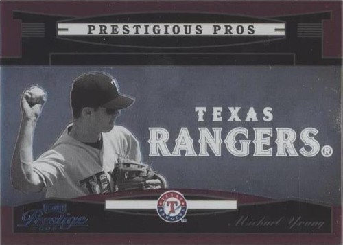 2005 Playoff Prestige - Michael Young #PP-92