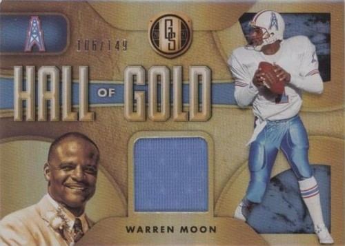 2021 Panini Gold Standard Warren Moon #HT-WM