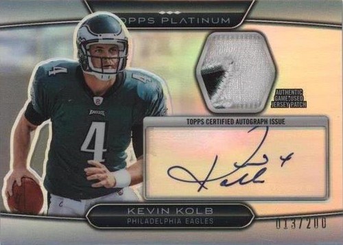 2010 Topps Platinum Kevin Kolb #ARP-KK