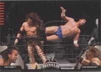 2008 Topps WWE Ultimate Rivals - CM Punk John Morrison #8