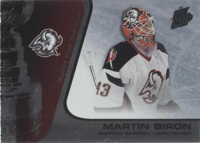 2002-03 Pacific Quest for the Cup - Martin Biron #9