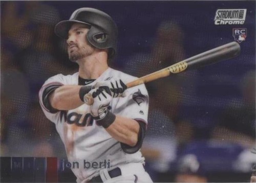 2020 Topps Stadium Club Chrome - Jon Berti #375