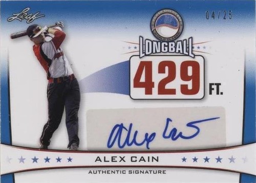 2013 Leaf Power Showcase - Alex Cain #LBA-AC1
