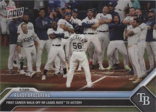 2023 MLB Topps NOW 549 RANDY AROZARENA HOME RUN DERBY TAMPA