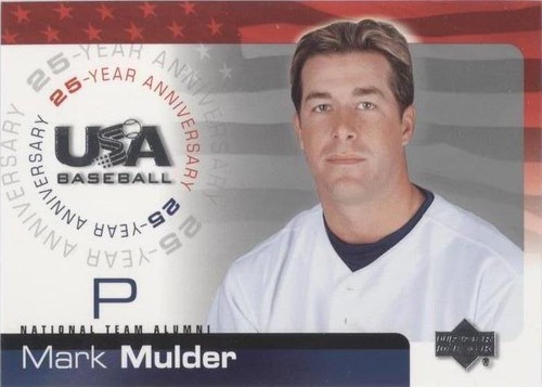 2004 Upper Deck USA Baseball 25-Year Anniversary - Mark Mulder #USA-131