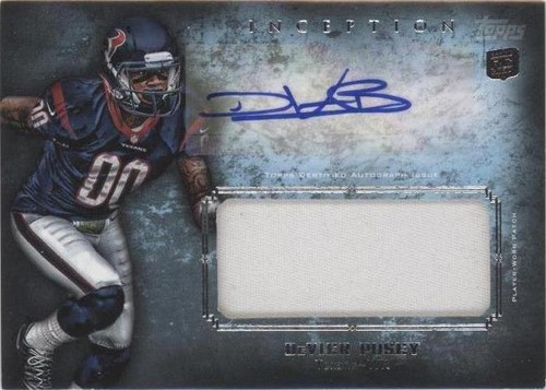 2012 Topps Inception DeVier Posey #AJP-DP