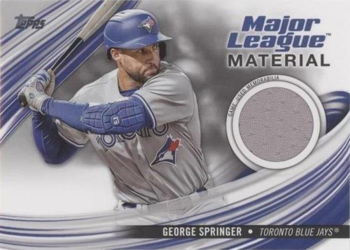 2023 Topps Series 1 - George Springer #MLM-GS