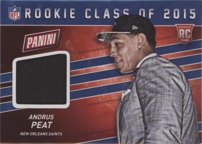 2015 Panini Father's Day Andrus Peat #AP