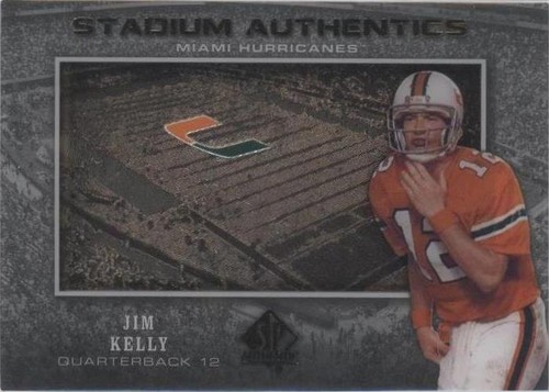 2012 SP Authentic Jim Kelly #SA-JK