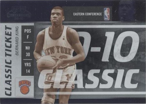 2009-10 Playoff Contenders - Bernard King #138