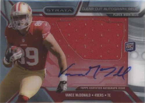 2013 Topps Strata Vance McDonald #CCAR-VM