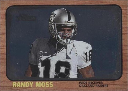 2005 Topps Heritage Randy Moss #THC93