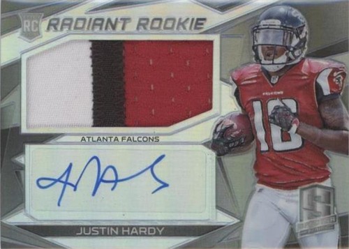 2015 Panini Spectra Justin Hardy #RRMS-JH