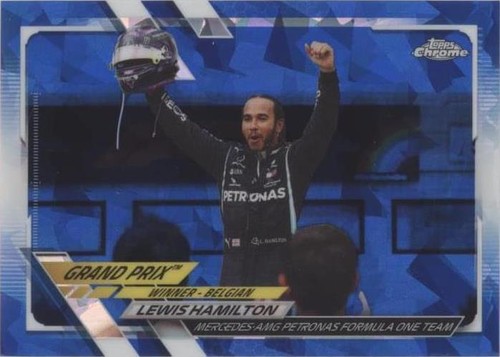2021 Topps Chrome Sapphire Edition Formula 1 - Lewis Hamilton #140