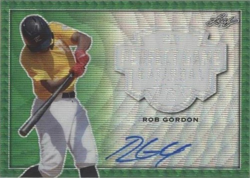 2020 Leaf Perfect Game National Showcase - Rob Gordon #BA-RG1
