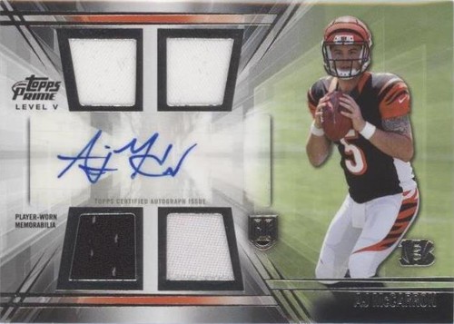 2014 Topps Prime A.J. McCarron #PV-AM