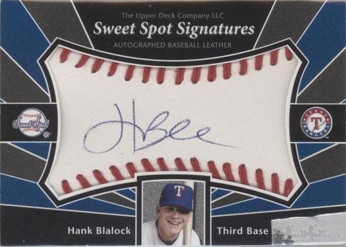 2004 Upper Deck Sweet Spot - Hank Blalock #SS-HB