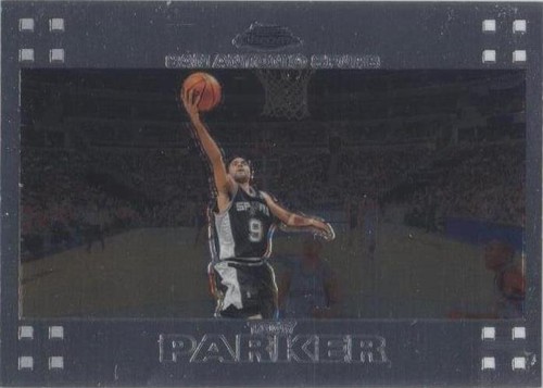 2007-08 Topps Chrome - Tony Parker #36