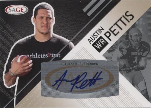 2011 SAGE Autograph Series Austin Pettis #A-38