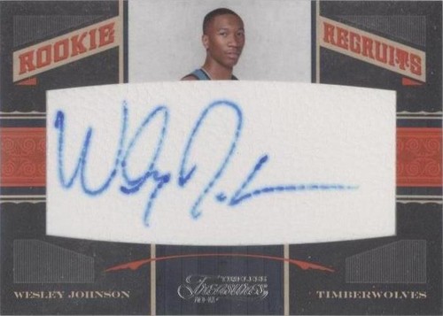 2010-11 Timeless Treasures - Wesley Johnson #104