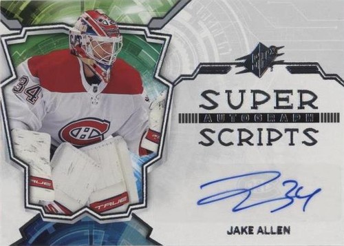 2022-23 SPx - Jake Allen #SS-JA