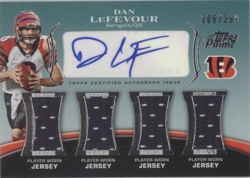 2010 Topps Prime Dan LeFevour #PL5-DL