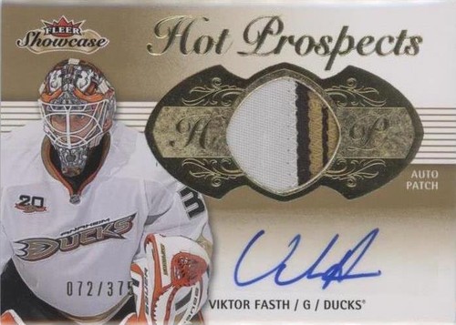 2013-14 Fleer Showcase - Viktor Fasth #190