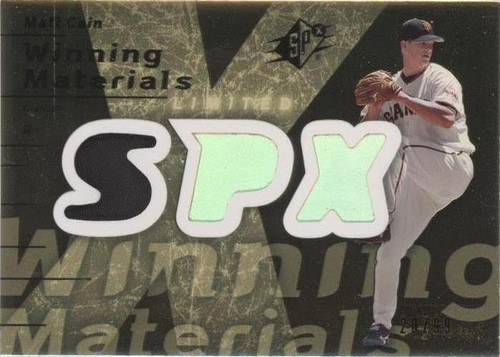 2007 SPx - Matt Cain #WM-MC
