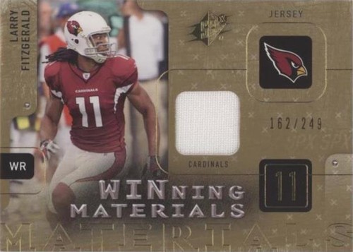 2009 SPx Larry Fitzgerald #W-LF