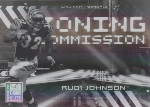 2006 Donruss Elite Rudi Johnson #ZC-32