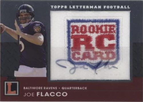 2008 Topps Letterman Joe Flacco #RAP-JF