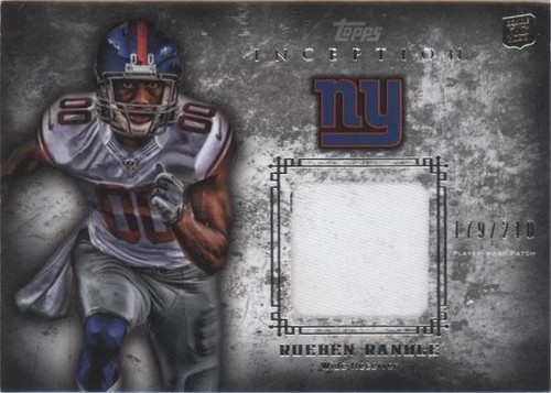2012 Topps Inception Rueben Randle #RP-RR