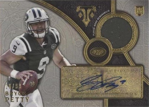 2015 Topps Triple Threads Bryce Petty #TTRAR-BPE