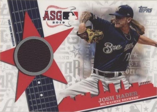 2019 Topps Update Series - Josh Hader #ASSR-JH