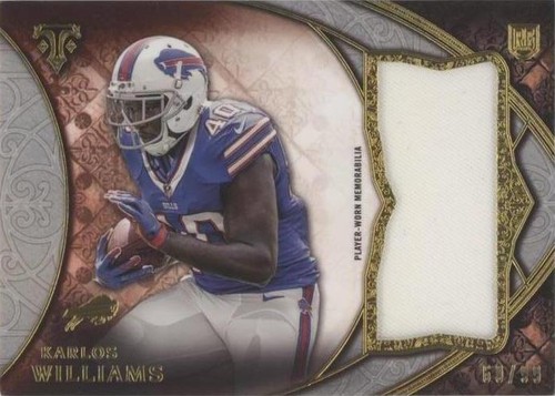 2015 Topps Triple Threads Karlos Williams #TTRJR-KWI