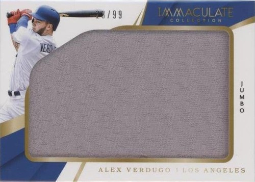 2018 Panini Immaculate Collection - Alex Verdugo #IJ-AV