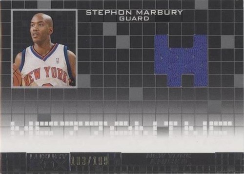 2007-08 Topps Luxury Box - Stephon Marbury #MR-SMA
